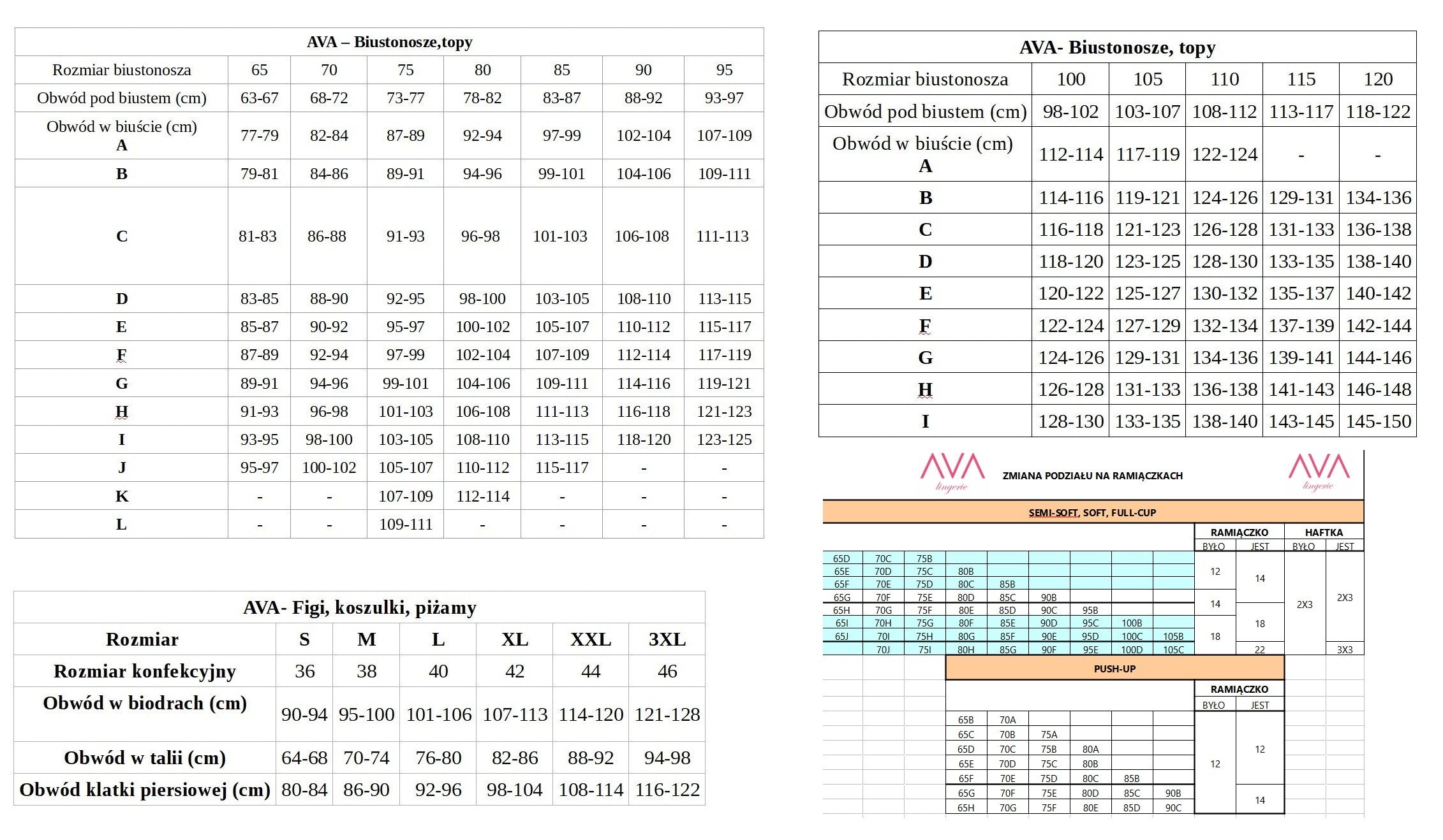 BIUSTONOSZ AV 2122 CZARNY