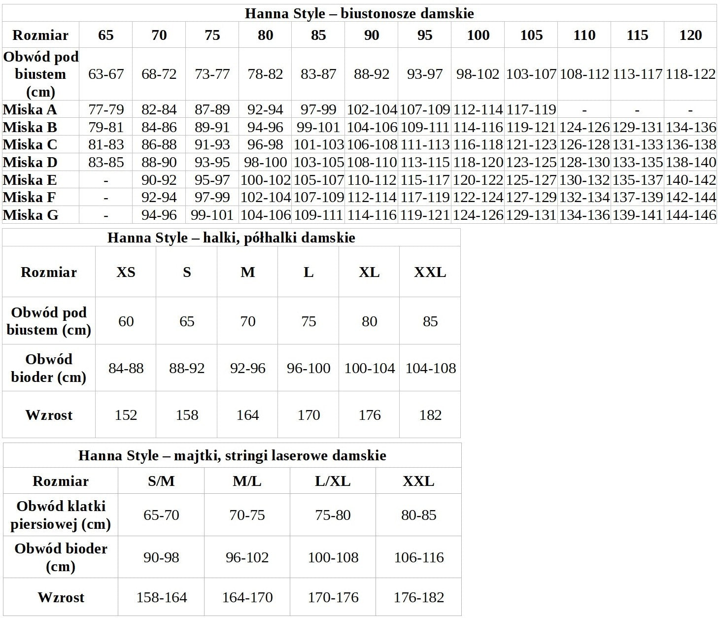 BIUSTONOSZ BEZ FISZBINY SENZA 01-65