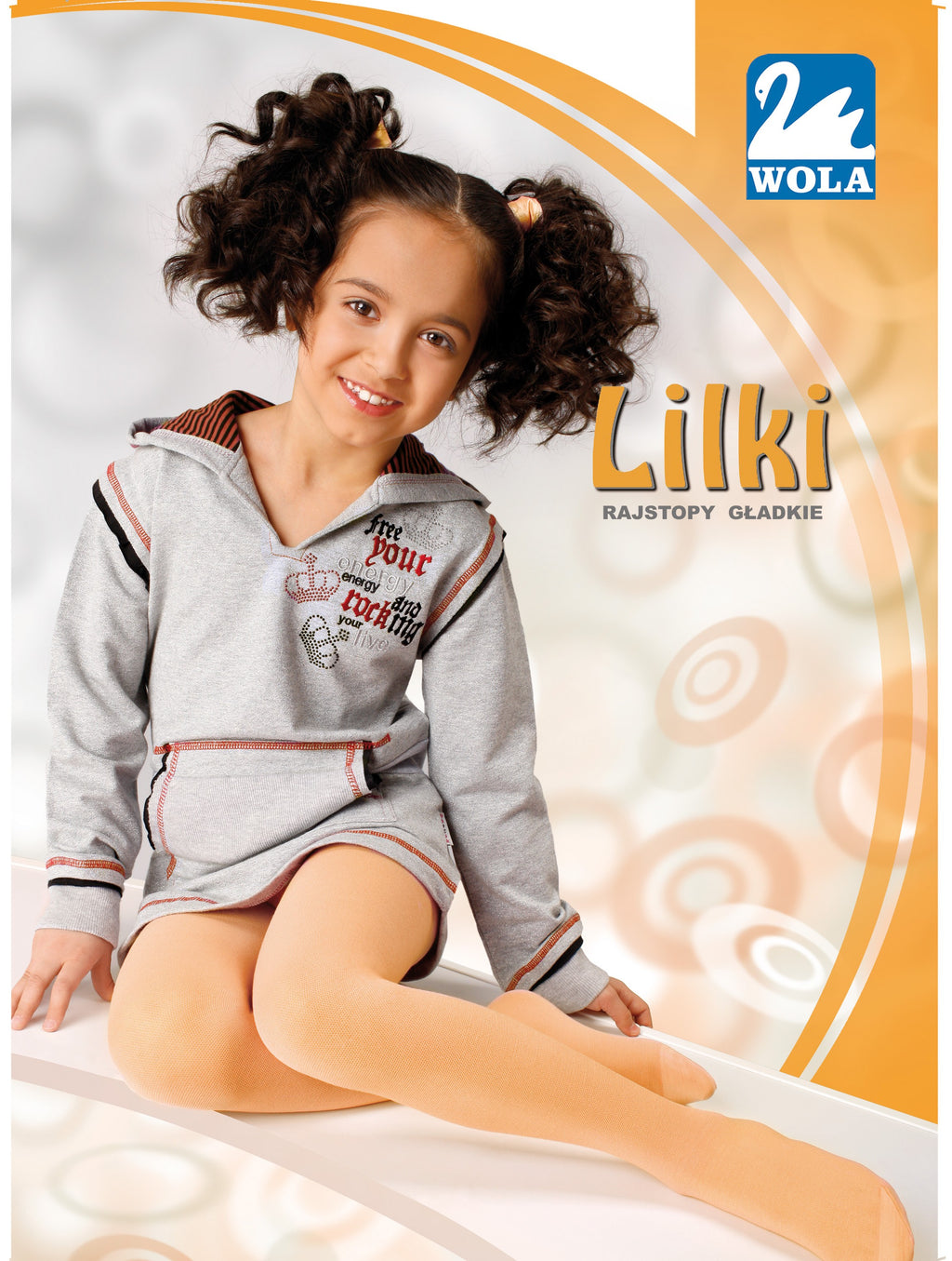 RAJSTOPY CIENKA BAWEŁNA LILKI 6-11 ŁAĆ