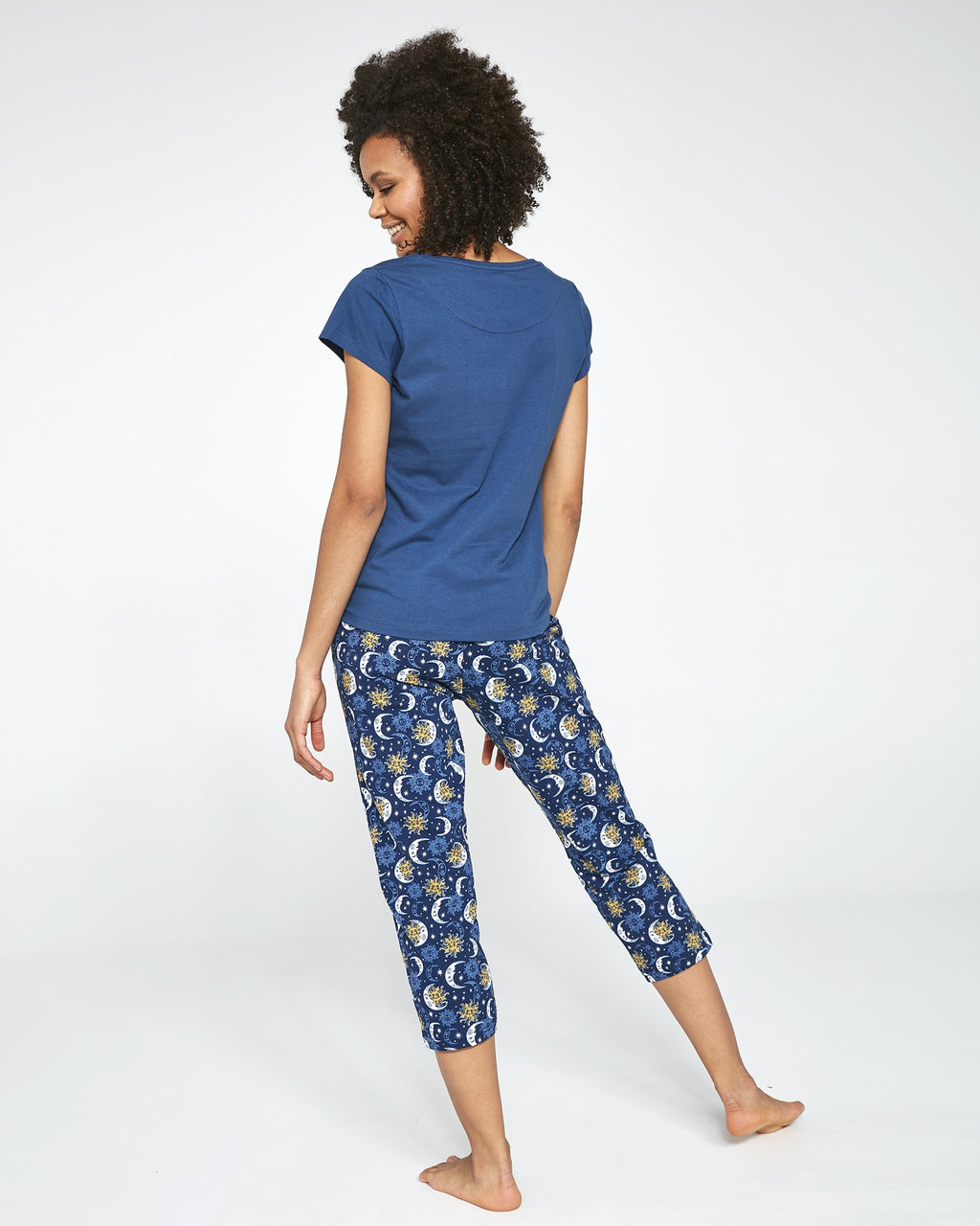 PIŻAMA DAMSKA 498/197 MOON 2 KR