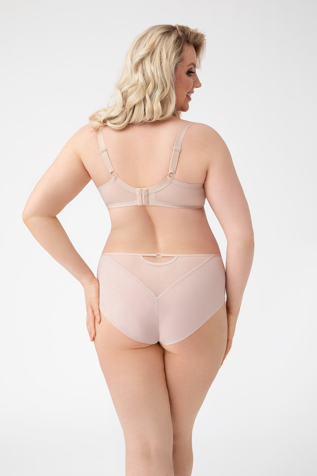 BIUSTONOSZ RAJ K496 BEŻOWY