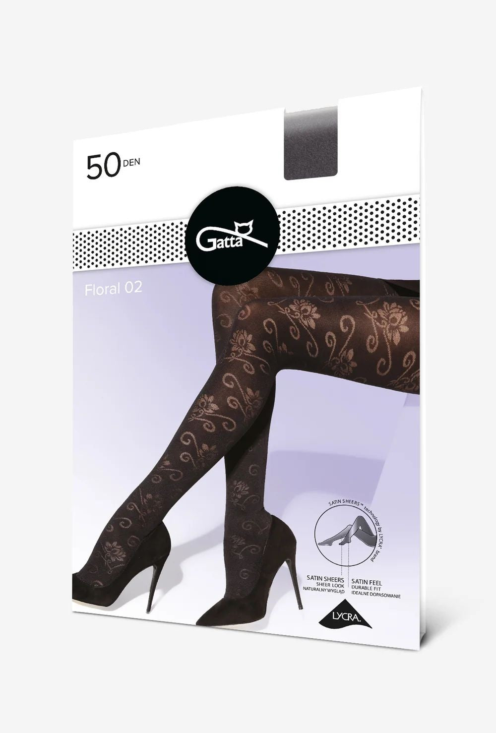 RAJSTOPY FLORAL W.02 50 DEN WYPRZEDAŻ
