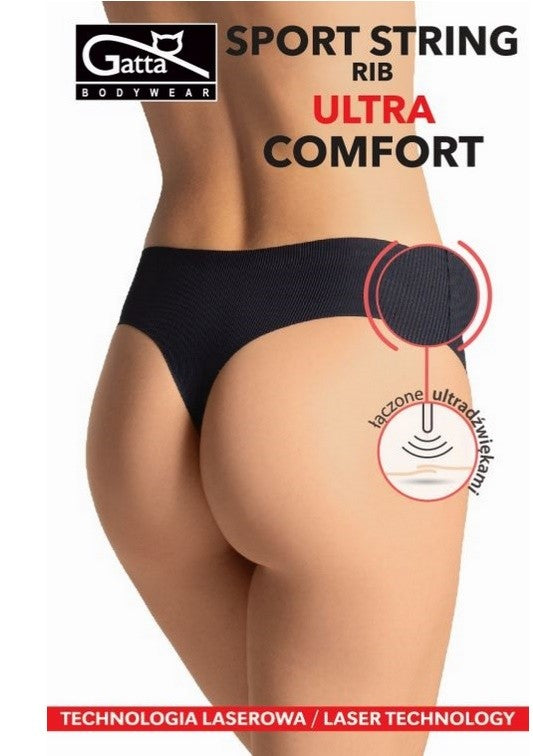 WYPRZEDAŻ STRINGI SPORT RIB ULTRA COMFORT