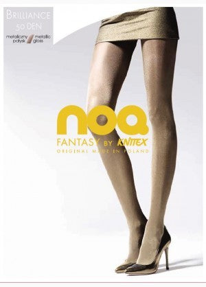 RAJSTOPY BRILLIANCE METALICZNY POŁYSK 50 DEN