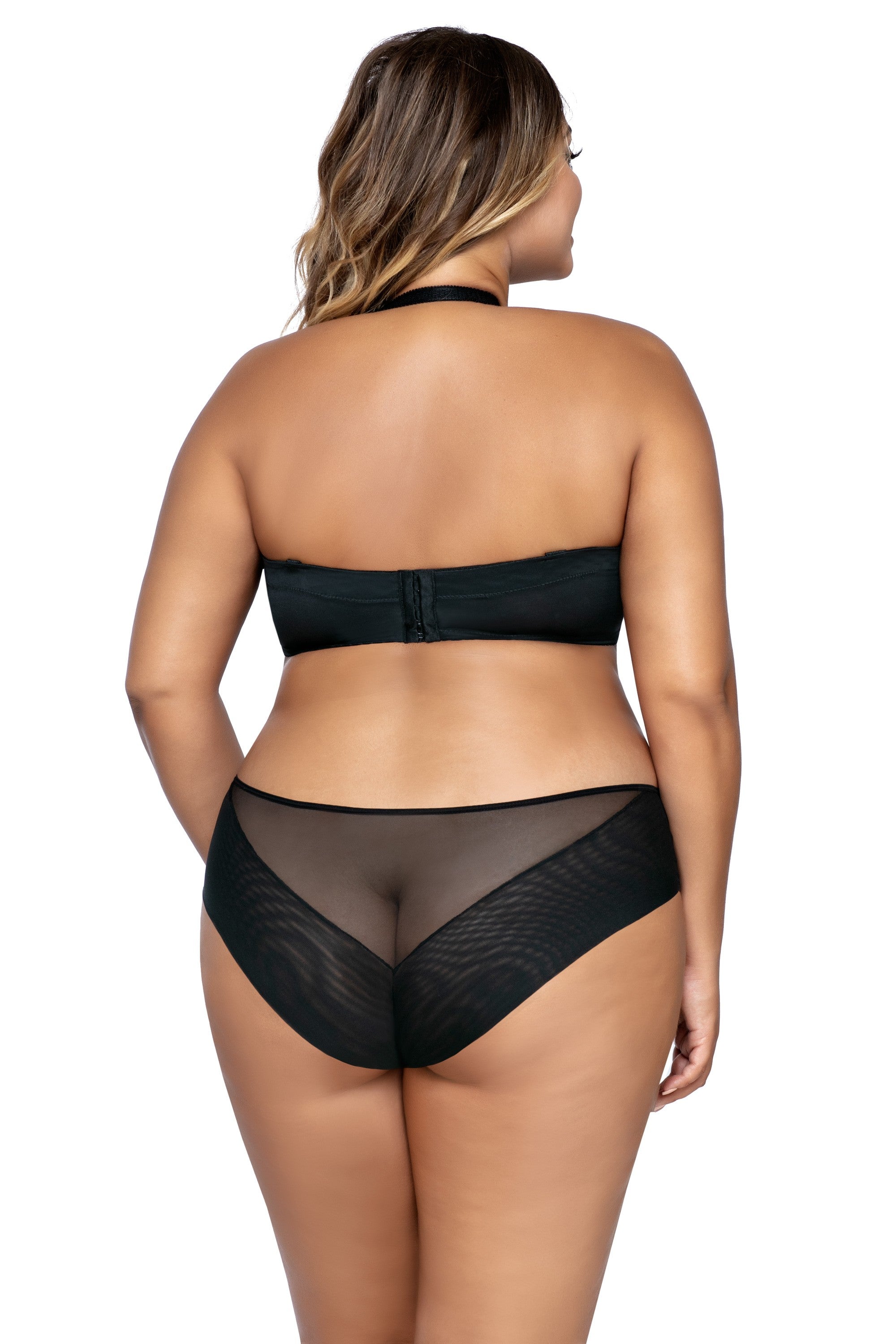 BIUSTONOSZ AV 1787 BEZ RAMIĄCZEK MAXI CZARNY