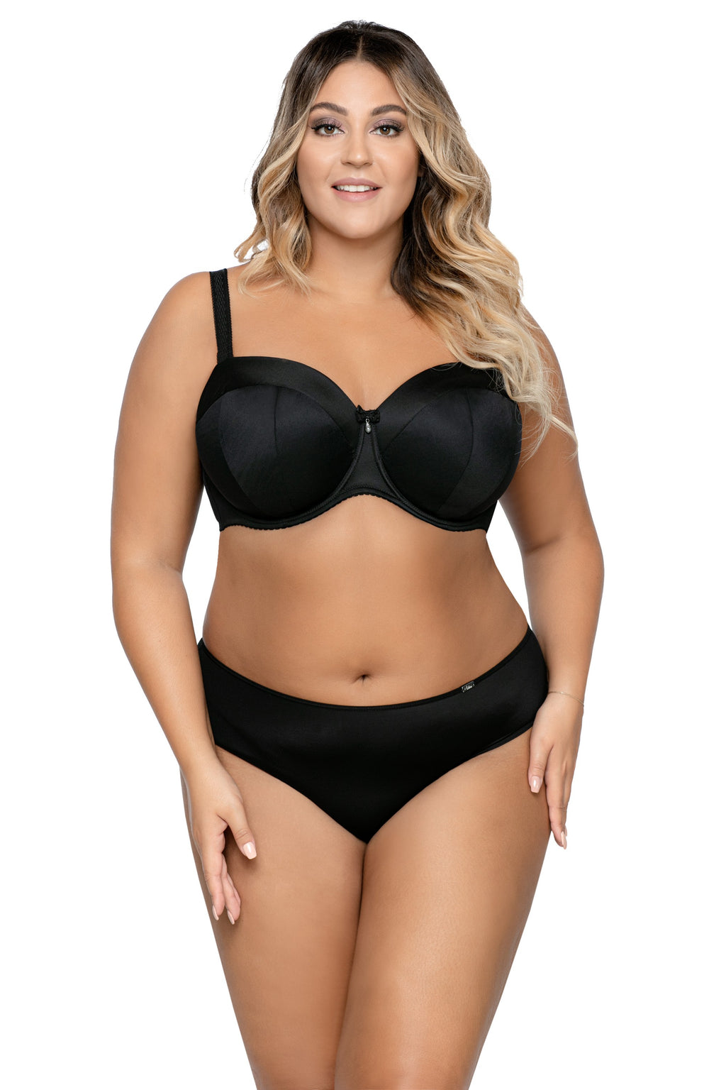 BIUSTONOSZ AV 1787 BEZ RAMIĄCZEK MAXI CZARNY