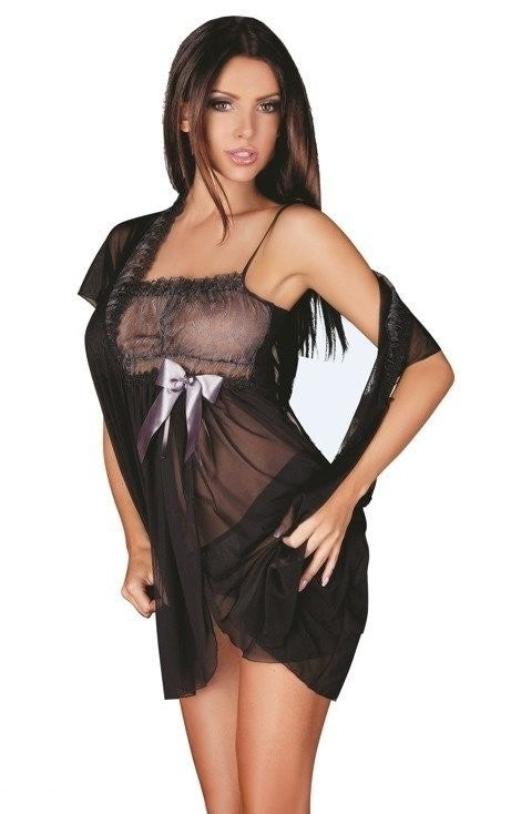 KOSZULKA+STRINGI ADELL 893 WYPRZEDAŻ