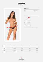 WYPRZEDAŻ STRINGI GLANDEZ