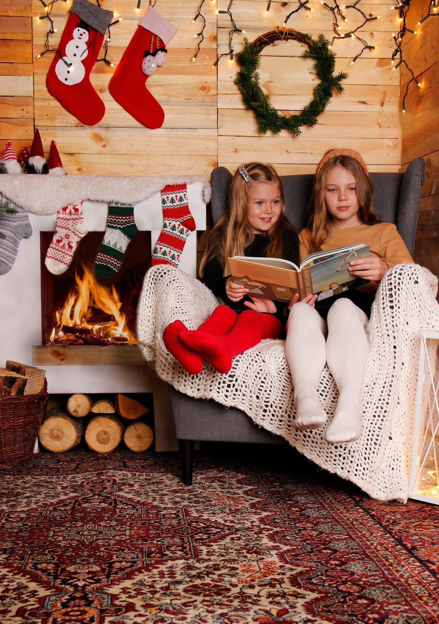 RAJSTOPY GŁADKIE MŁODZIEŻ 6-11 LAT