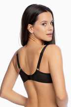 BIUSTONOSZ PÓŁMIĘKNY KETO BSO 1134 CZARNY