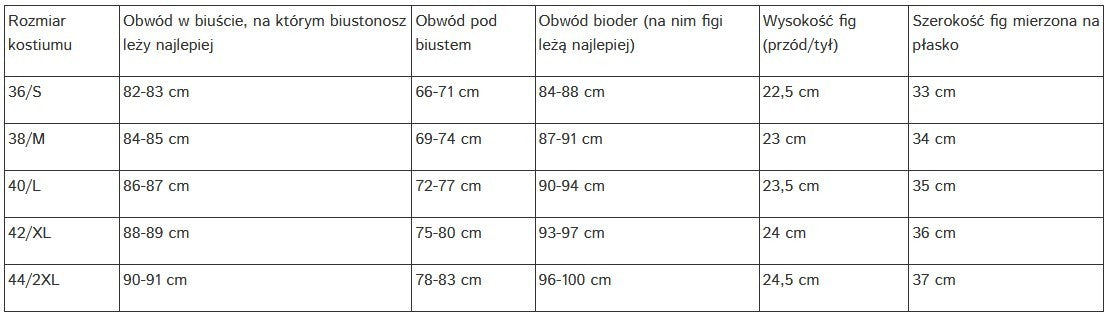 KOSTIUM KĄPIELOWY DOBRAWA M-743