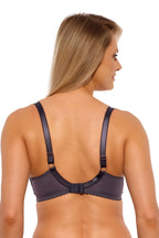 BIUSTONOSZ PÓŁMIĘKNY KETO BSO 1134 GRAFITOWY