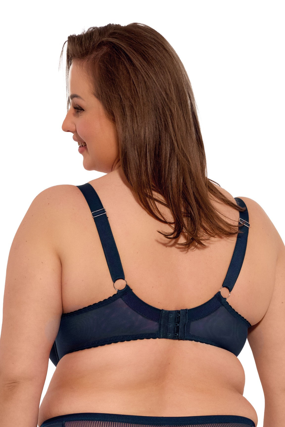 BIUSTONOSZ PÓŁMIĘKKI SONIA MAXI BSM 1058 GRANATOWY