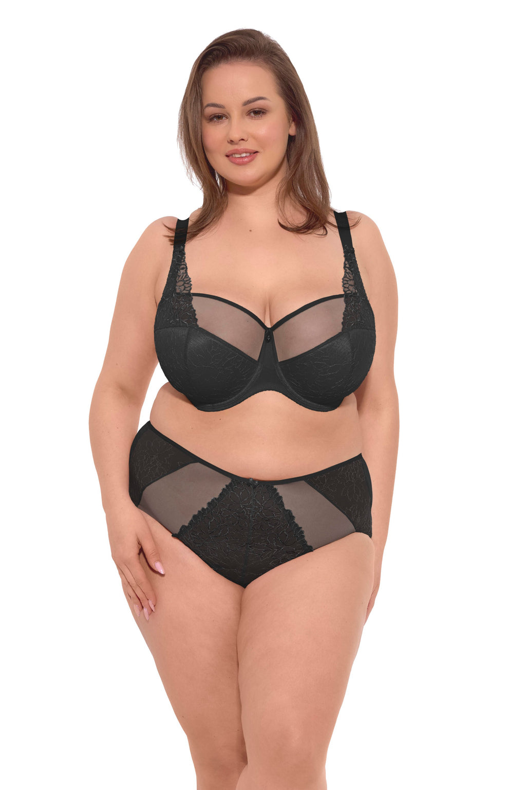 BIUSTONOSZ PÓŁMIĘKNA MAJA MAXI BSM 1300 CZARNY