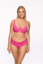 BIUSTONOSZ PÓŁMIĘKKI KETO BSO 1134 FUKSJA