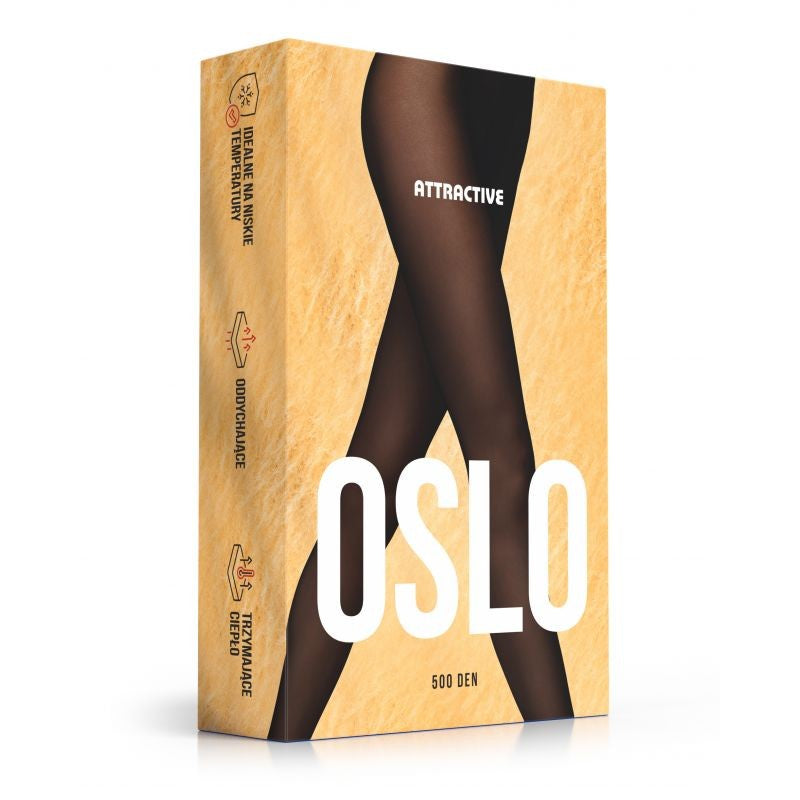 RAJSTOPY OSLO 500 DEN Z FUTERKIEM