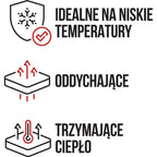 RAJSTOPY OSLO 500 DEN Z FUTERKIEM