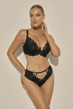 BIUSTONOSZ SEMI SOFT LUNA DUŻY BC-1098 CZARNY