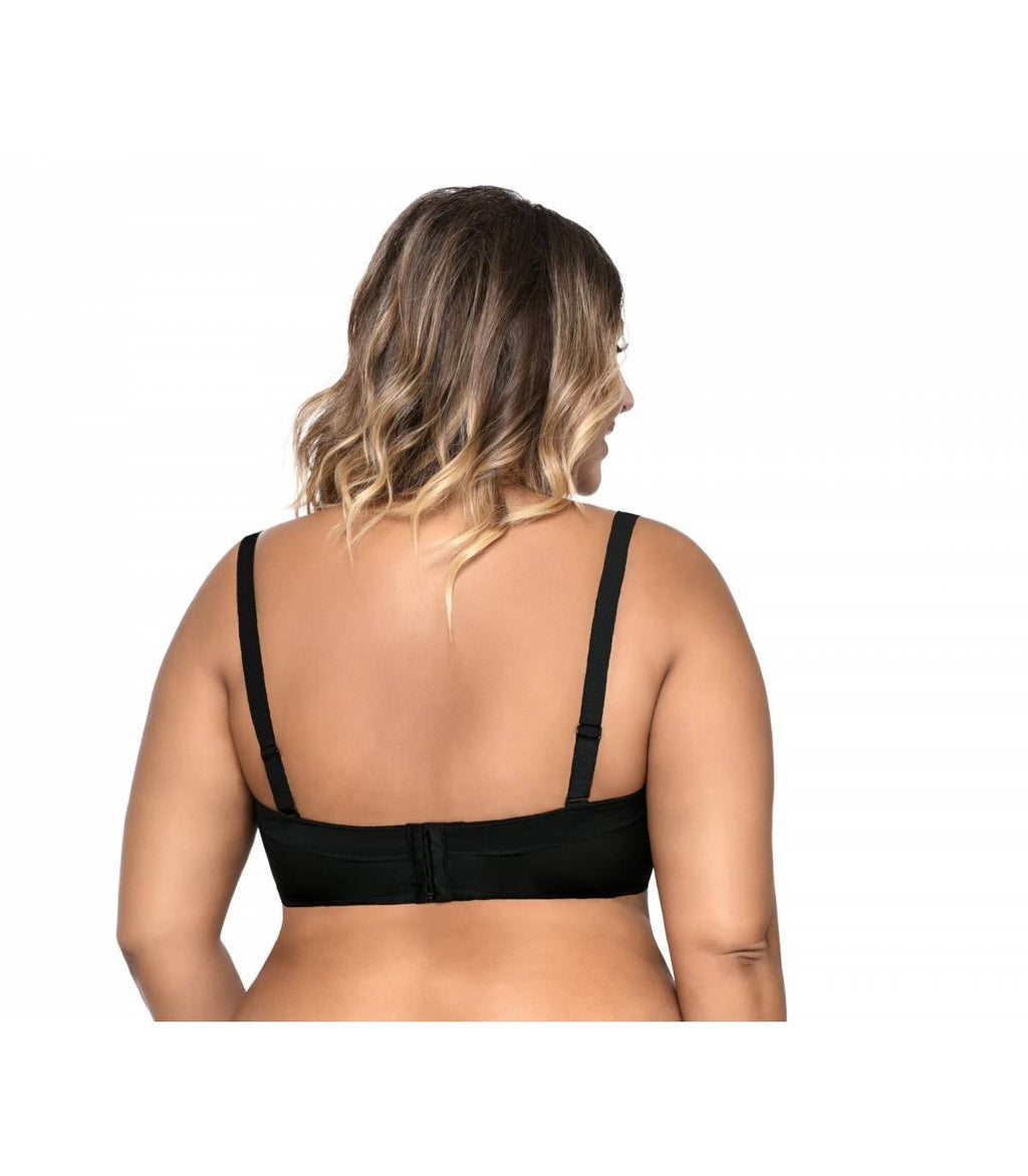 BIUSTONOSZ AV 1787 BEZ RAMIĄCZEK MAXI CZARNY