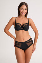 BIUSTONOSZ PÓŁMIĘKNY PARIS BSO 1302 CZARNY