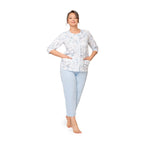 PIŻAMA DAMSKA MARIA II 201 3/4 R.3XL-4XL