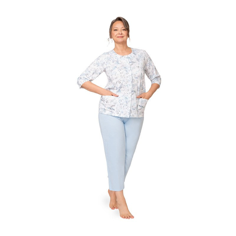 PIŻAMA DAMSKA MARIA II 201 3/4 R.3XL-4XL