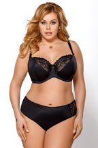 BIUSTONOSZ WIKTORIA CZARNY K378