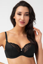 BIUSTONOSZ WIKTORIA CZARNY K378