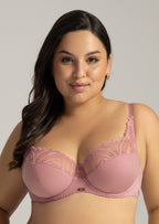 BIUSTONOSZ AV 2105 PÓŁ MIĘKKA RÓŻOWA PIWONIA