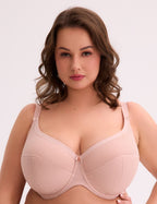 BIUSTONOSZ PÓŁMIĘKNY SONIA MAXI BSM 1058 RÓŻOWY