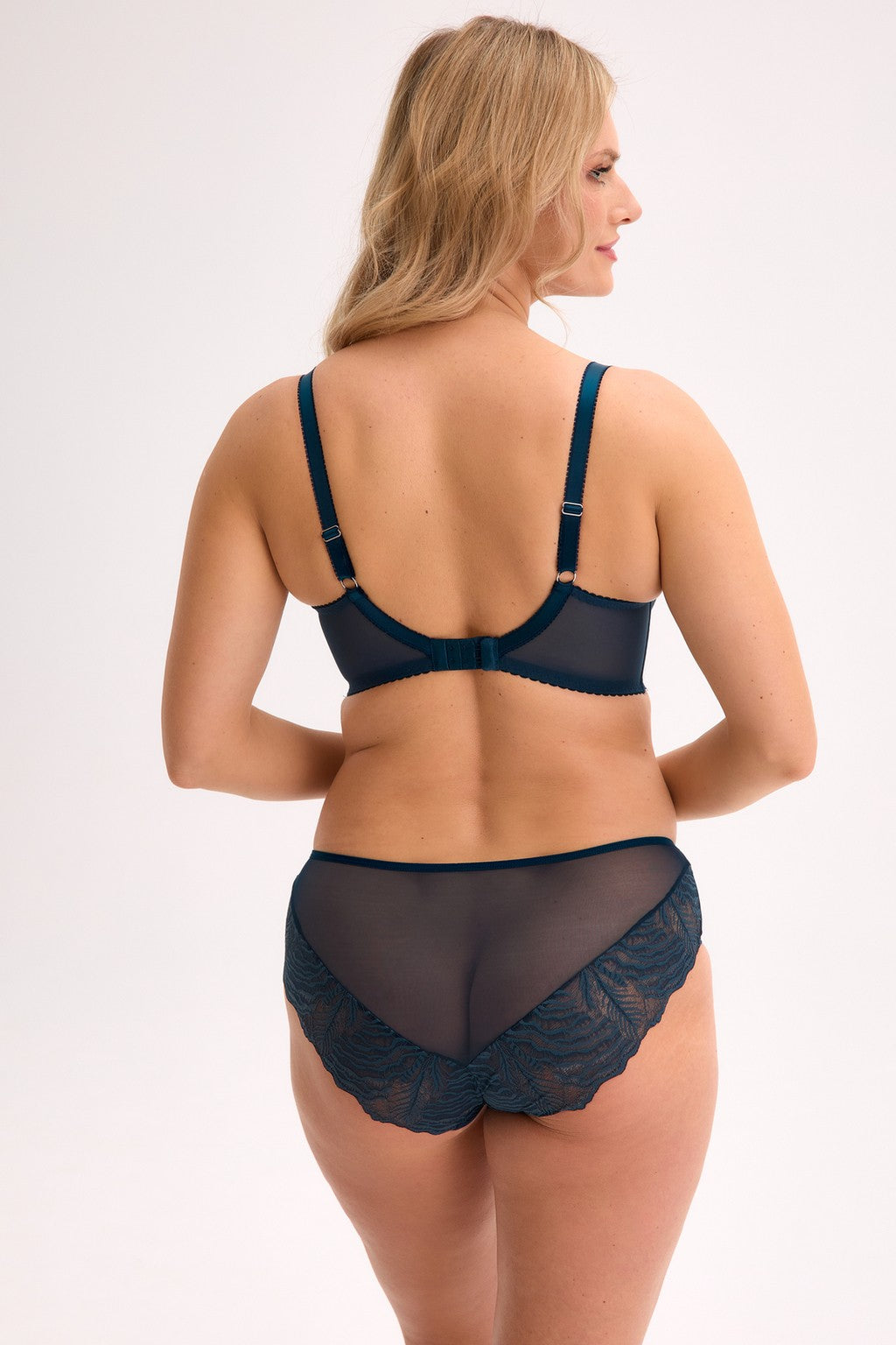 BIUSTONOSZ PÓŁMIĘKKI ISLA BSO 1228 TURKUSOWY