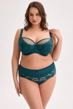 BIUSTONOSZ PÓŁMIĘKKI KETO MAXI BSM 1134 ZIELONY