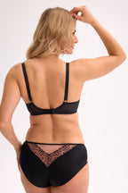 BIUSTONOSZ PÓŁMIĘKNY IMANI BSO 1312 CZARNO-BEŻOWY