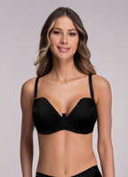 BIUSTONOSZ PUSH UP CZARNY