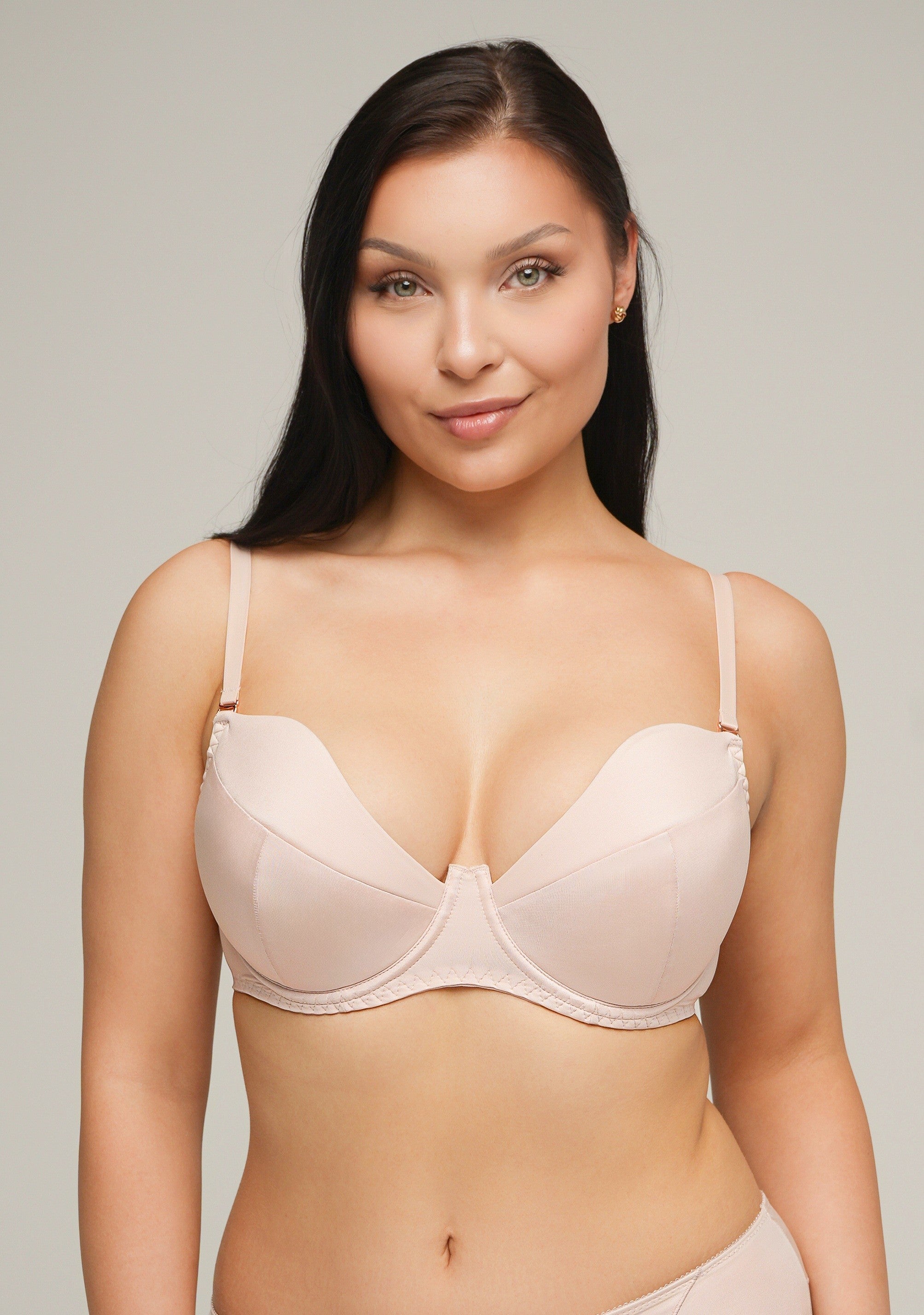 BIUSTONOSZ PUSH UP CZARNY