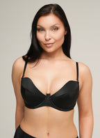 BIUSTONOSZ PUSH UP CZARNY