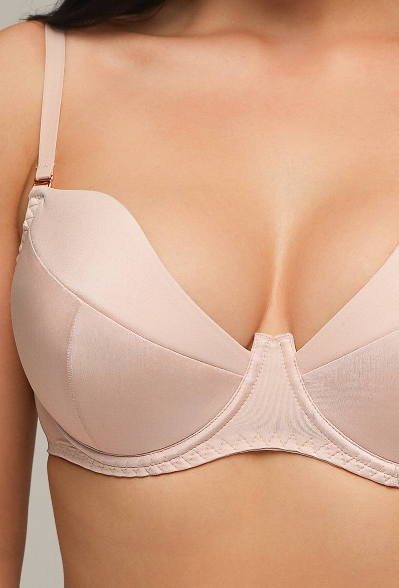 BIUSTONOSZ PUSH UP CZARNY