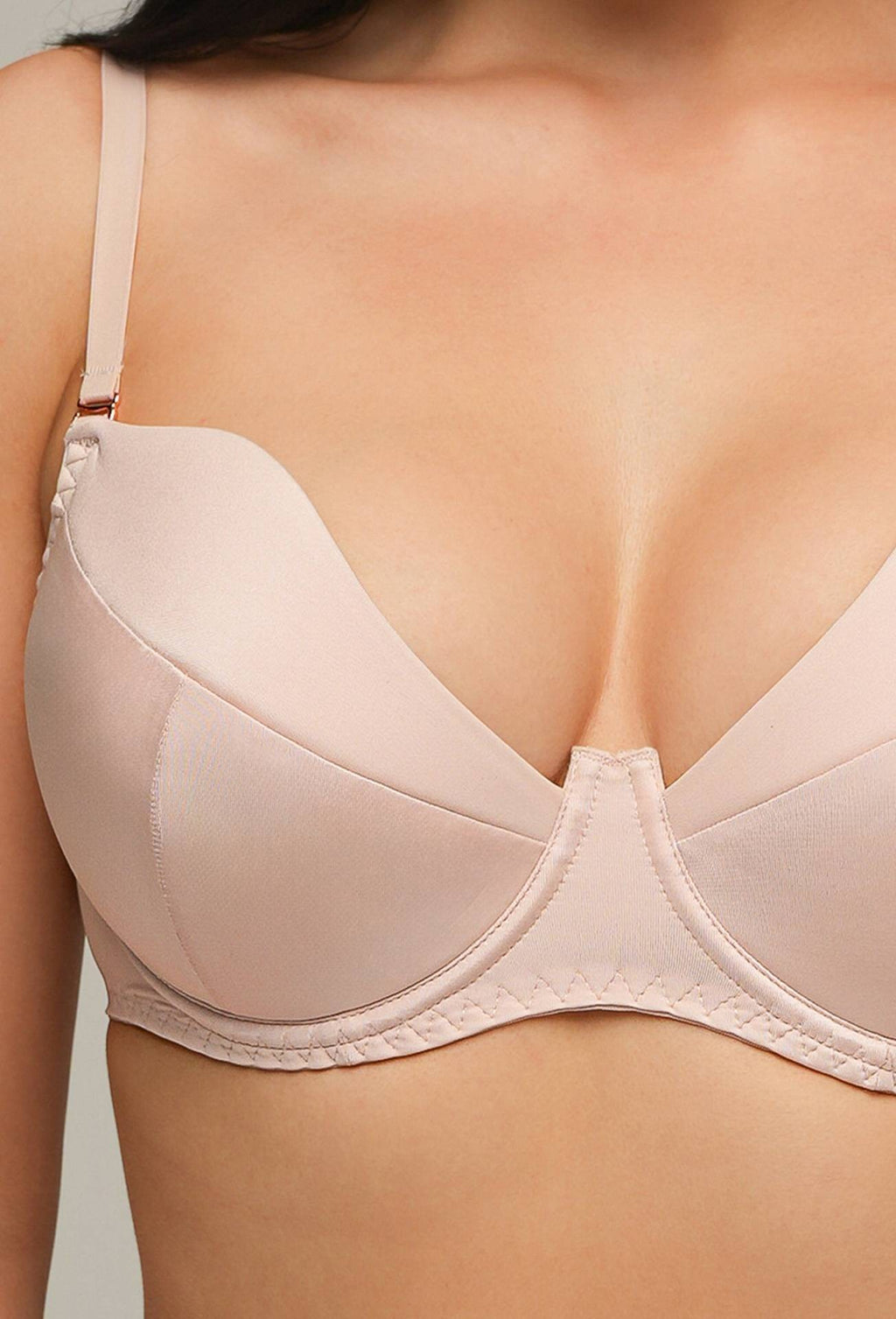 BIUSTONOSZ PUSH UP CZARNY