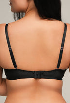 BIUSTONOSZ PUSH UP CZARNY