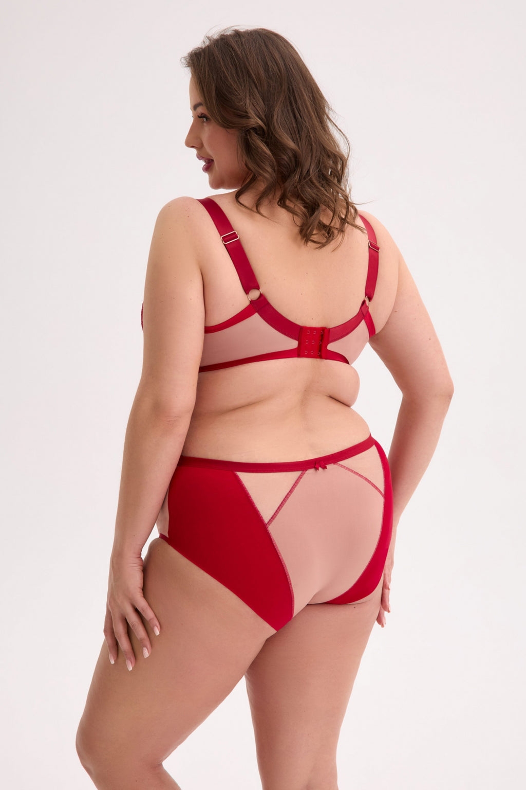 FIGI AINA GFP 1273 CZERWONY-MOKKA