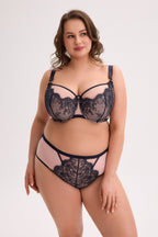 FIGI AINA GFP 1273 GRANATOWO-RÓŻOWY