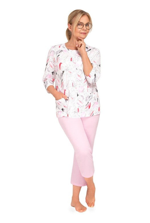 PIŻAMA DAMSKA MARIA II 201 3/4 R