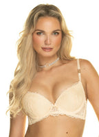 BIUSTONOSZ JULIETTE PUSH-UP BIAŁY