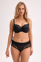 BIUSTONOSZ PÓŁMIĘKKI PIASEK BSO 594 CZARNY