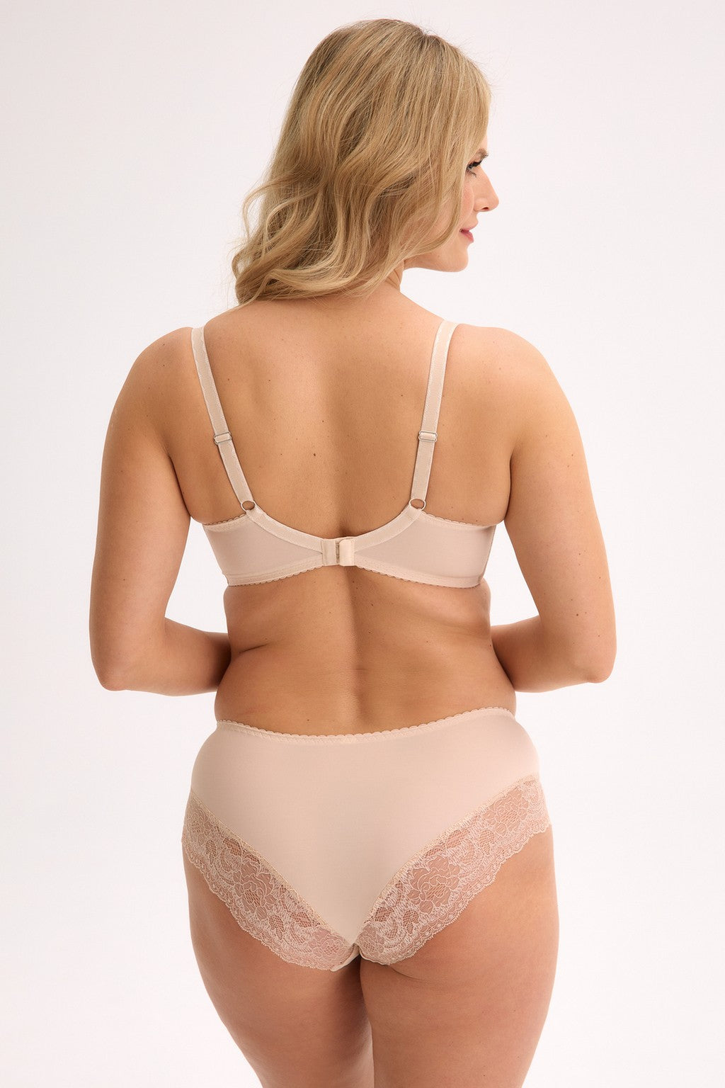 BIUSTONOSZ PÓŁMIĘKKI PIASEK BSO 594 BEŻOWY