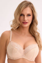 BIUSTONOSZ PÓŁMIĘKKI PIASEK BSO 594 BEŻOWY