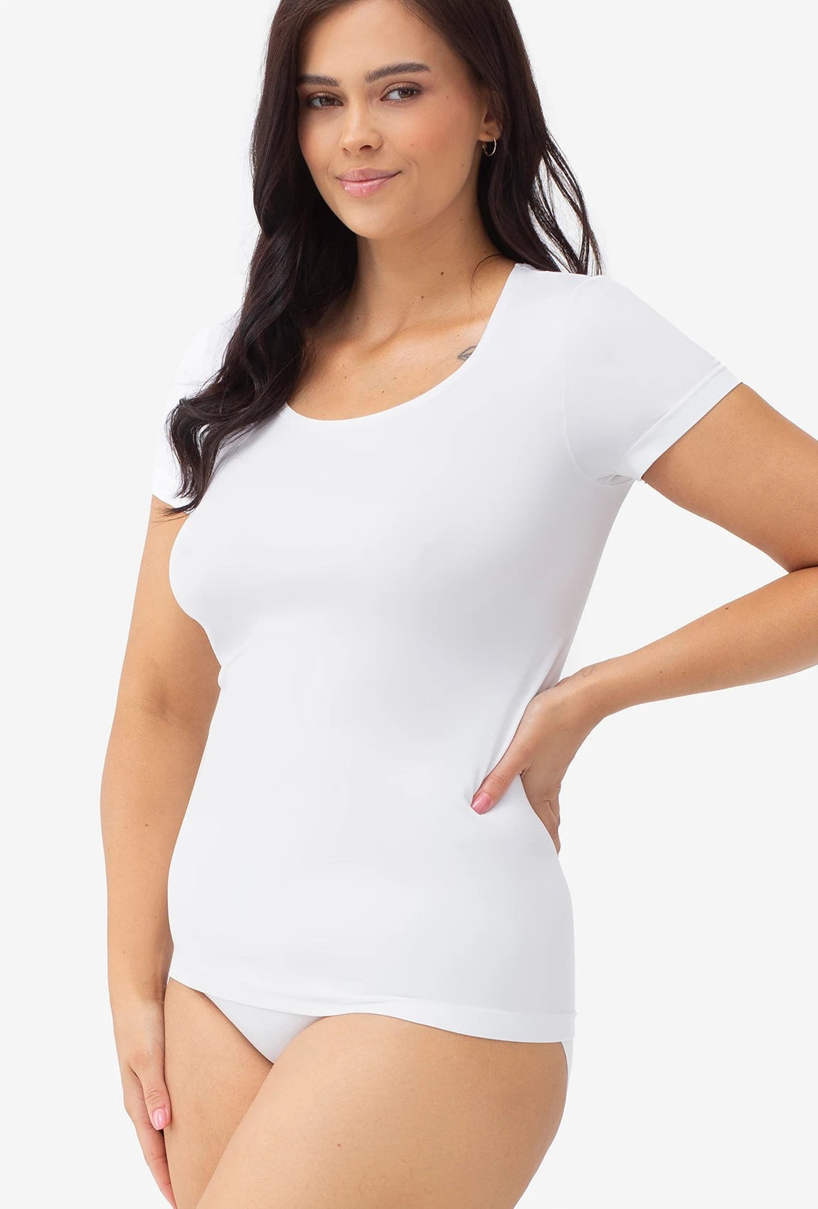 T-SHIRT BEZSZWOWY 608