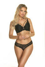 BIUSTONOSZ VALENTINE PUSH-UP CZARNY