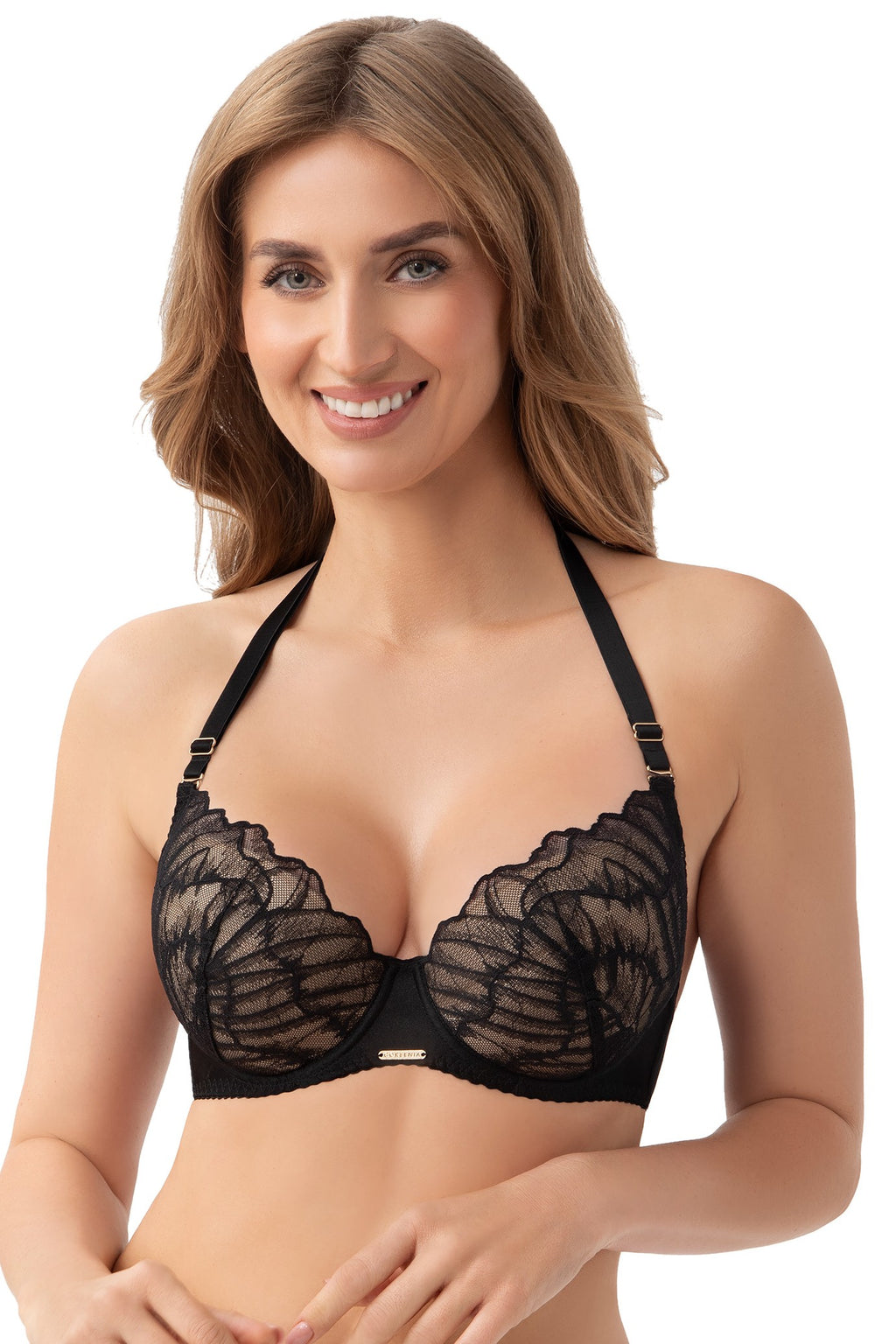 BIUSTONOSZ PEŁNY KUBEK CELIA K953 CZARNY