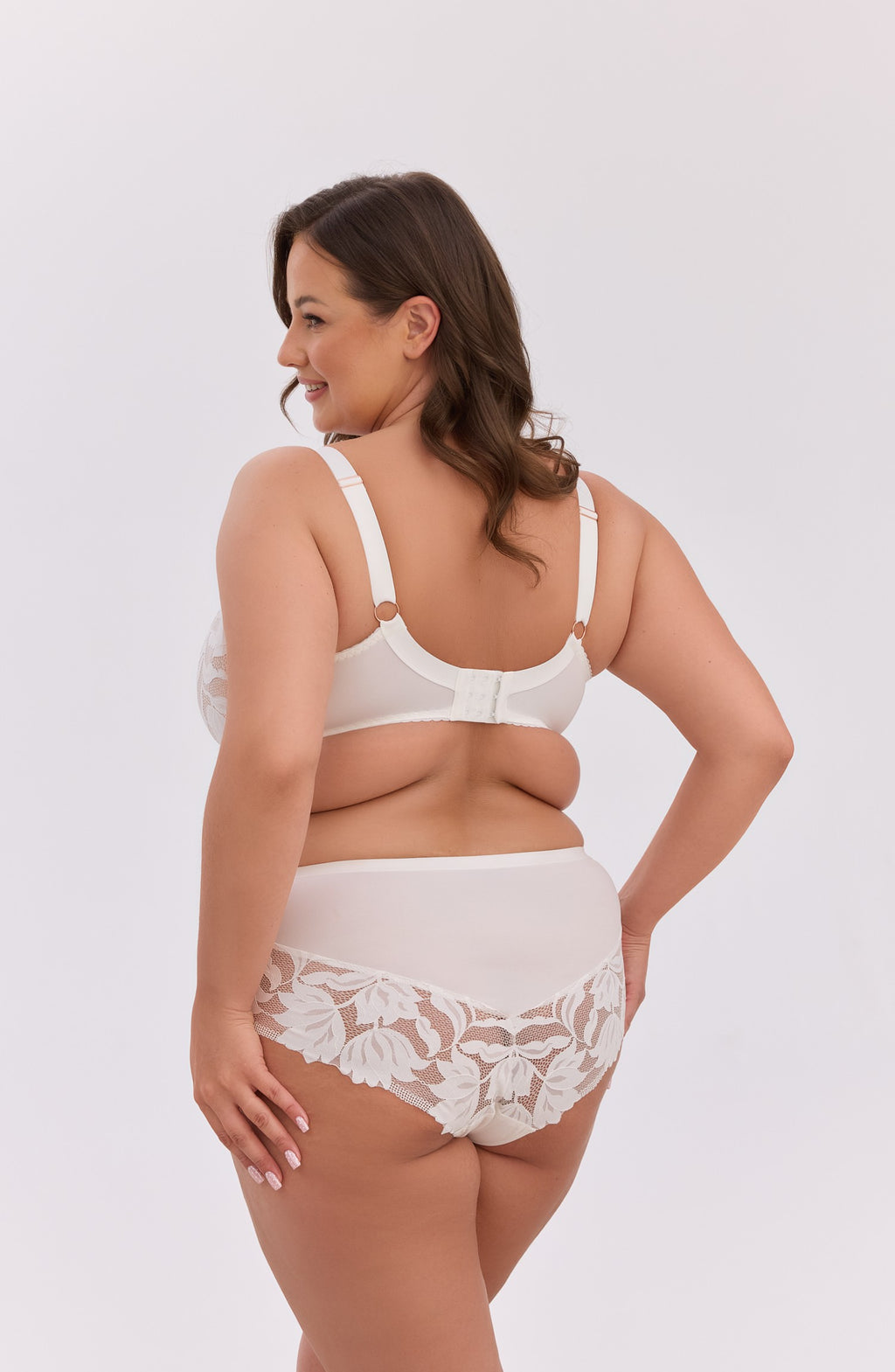 BIUSTONOSZ PÓŁMIĘKNY KETO MAXI BSO 1134 ECRU-MOKKA